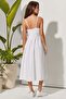Strappy Coco Buttoned Dress - 5