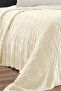 Knitwear Bedspread - 180X230 Öklü Style (Bone)
