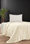 Knitwear Bedspread - 180X230 Öklü Style (Bone) - 2