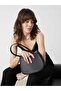 Lcw Accessories Black Leather Look Women's Shoulder Bag