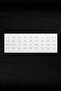 Set of 12 Square Shaped Glass Spice Jars with Bamboo Lids / 18 Labels - 7