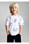 T-Shirt with Palm Print