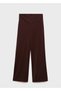 Slim Knitted Wideleg Pants - 3
