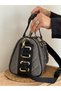 justpolo women's cylinder model hand and shoulder bag - 3