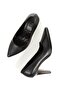 Black Stiletto Heeled Women's Shoes - Anger - 2