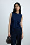 Navy Blue Lea Knitwear Cardigan - 7
