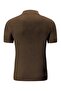 Lorens Striped Lycra Slim Fit Polo Neck Knitted Men's Knitwear Tshirt - 4