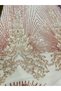 Sequin Embroidered Lace Fabric - 2