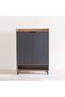 Janos 15-Pair Shoe Cabinet - Columbia/Black - 6
