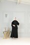 Black Hijab Ayrobin Suit - With Skirt BRC2409 - 2