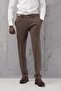 Regular Fit Winter Seersucker Trousers with Side Pockets - 7