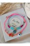 Drawstring Halha Bracelet L Set of 2 Elephant Evil Eye Luck Blue Evil Eye Bead Bracelet Pink Red Elephant Anklet - 2