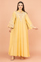 Crystal-Embellished Embroidered Jalabiya