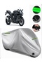 Kawasaki Ninja H2 Compatible Motorcycle Tarpaulin Premium (Lock Compatible)-Gray