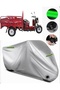 Kr-54 Bien 150 Compatible Motorcycle Tarpaulin Premium (Lock Compatible)-Gray