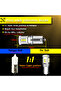 120 degree BAY9S WHITE 2x Car Auto BA9S Bax9s BAY9S Led T4W Wedge W5W 3030 Chip Led Interior Lamp Bu - 5