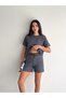Women Short Shorts/T-Shirt 2 Piece Suit Modal Fabric - 8