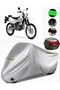 Suzuki Drz400 S Rear Bag Compatible Motorcycle Tarpaulin Premium (Lock Compatible)-Gray
