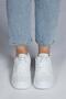 28063 White Women's Sneaker Casual Sneakers - 3