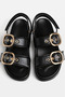 Camelia Double Buckle Detailed Women's Sandals - 3