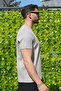 Men's Stone Regular Lycra Single Jersey Fabric 100% Cotton Crew Neck Short Sleeve T-Shirt - 3