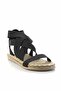Women's Black Sandals K05682020215 - 3