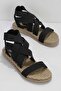 Women's Black Sandals K05682020215 - 2