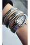 Rym-010466 Snake Model Women's Wristwatch - 100% Steel Case and Band - 2 Years Warranty