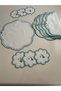 12 Pieces First Quality Linen Love Birds Embroidered American Serving Charger and Presentation Napkin