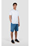 Men's Regular Fit White T-Shirt 100% Cotton 25411025 -010