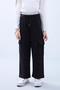 Elastic Waist Girls' Cargo Pants Black - 3