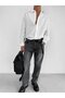 Men's Baggy Fit Jean Dark Gray - 4
