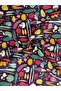 100% Cotton Patterned Poplin Fabric - Width: 160cm