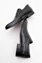 Men's Real Leather Sole Handmade Classic Shoes Real Leather Osc 2153 Black - 6
