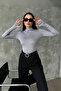 Black Coffee Gray - 3-Piece Women's Bodysuit - 4