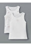 LCW Kids Crew Neck Printed Girls' Undershirt 2-Piece