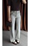 Four Button Gray Jean - 5