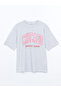 Lcw Vision Chicago Printed Oversize Women's T-Shirt - 5