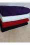 4 Pieces Non-Holding Hair Dye Black Red White Purple Microfiber Hand-Face-Hairdresser-Sports-Towel - 3