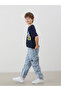 Nevavm Boys' Cargo Jean Pants with Elastic Waist