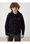 Nevavm Hooded Boy's Jean Shirt with Difference