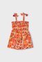 Mandarina Girl Dress - Orange - 3
