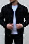 Seasonal Textured Fabric Regular Fit Men's Jacket with Pocket Detail and Buttoned Inner Pocket - 2