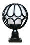 232Lamp Garden Appliance 20cm Watermelon Glass Balcony Terrace Cafe Site Cage Appliance Height 34cm - 4