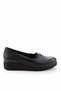 Black Genuine Leather Women's Casual Shoes K01586060103