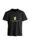 Unisex Whiskey Print Patterned Short Sleeve Organic Cotton Crew Neck T-Shirt T-Shirt - 2
