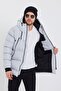 معطف منتفخ طويل رمادي اللون للرجال من Modonwear مقاوم للماء والرياح ومعطف وسترة - 3