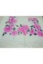 Elegant Vivid Rose Pattern Cotton Shawl with Tassels, Prayer Cover 180X70Cm - 5