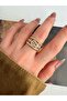 Vip Series - Zircon Stone Bottom Adjustable Women's Ring - 5