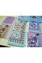 Elegant Vivid Patterned Cotton, Sal, Scarf, Prayer Cloth 90X90 cm - 3